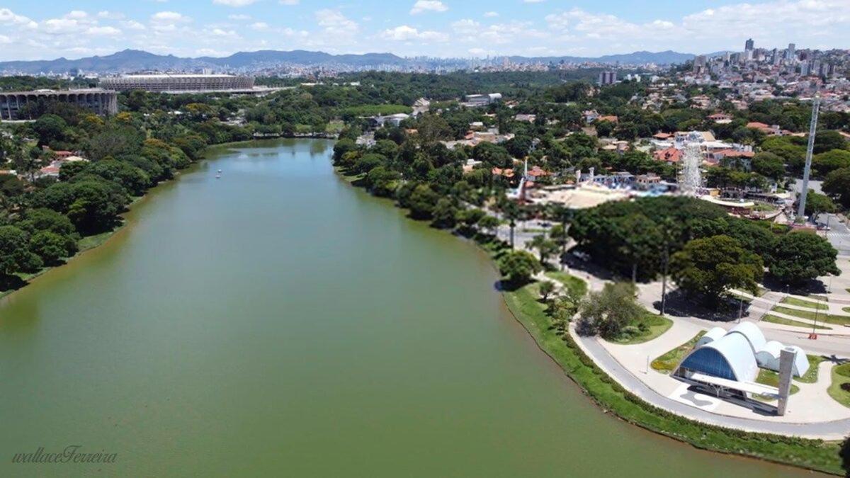 Апартаменти Jacuzzi Privativa No Coracao Da Pampulha Белу-Оризонті Екстер'єр фото
